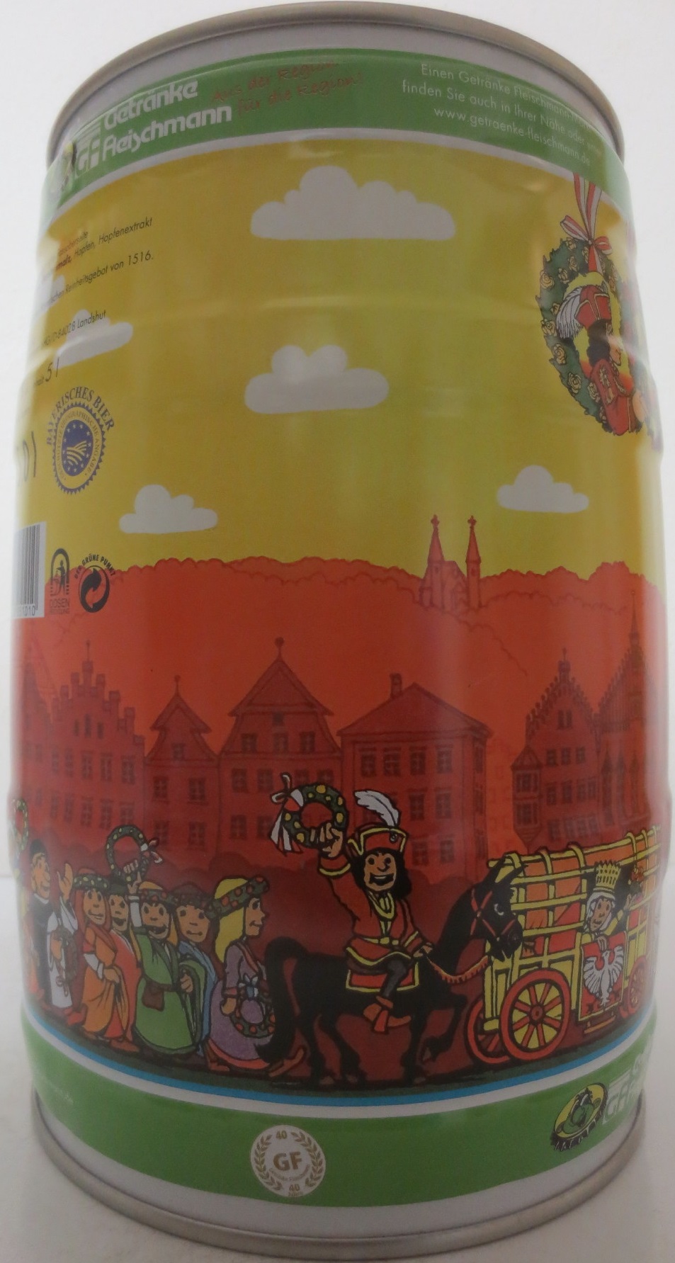 Wittmann Urhell UNSER ORIGINAL Getränke Fleischmann (5L) Nr.2