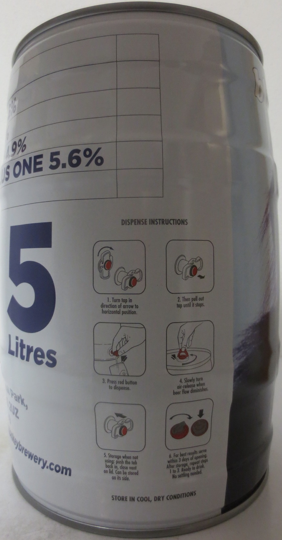 blue monkey brewery (5L) Nr.1