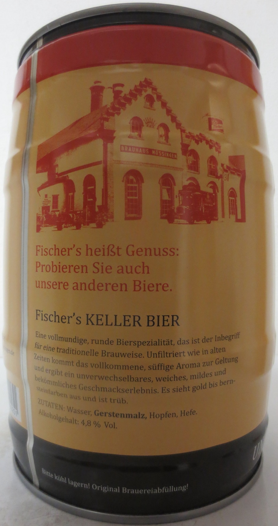Fischer´s KELLERBIER (5L) Nr.2 