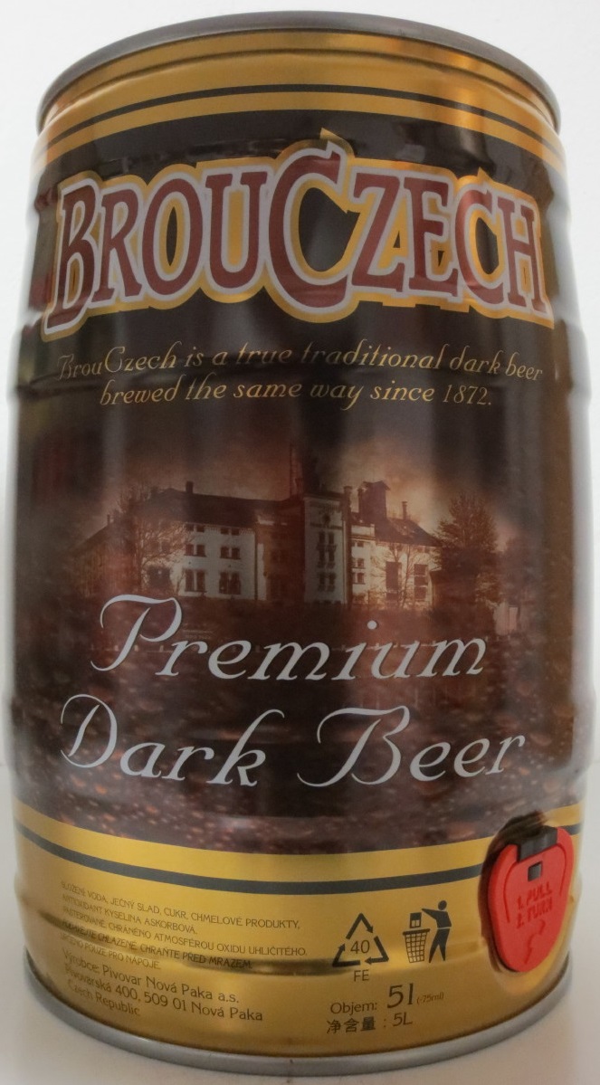 BROUCZECH Premium Dark Beer č.3