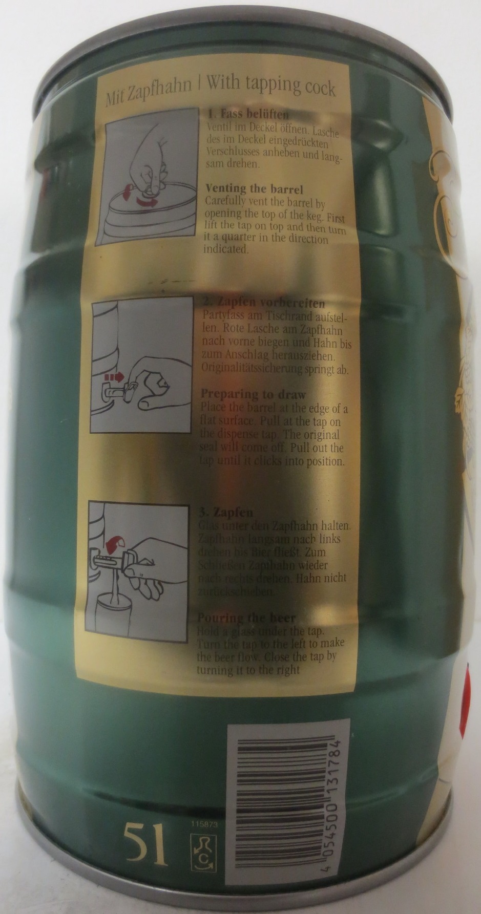 Zähringer GERMAN BEER Premium (5L) Nr.1