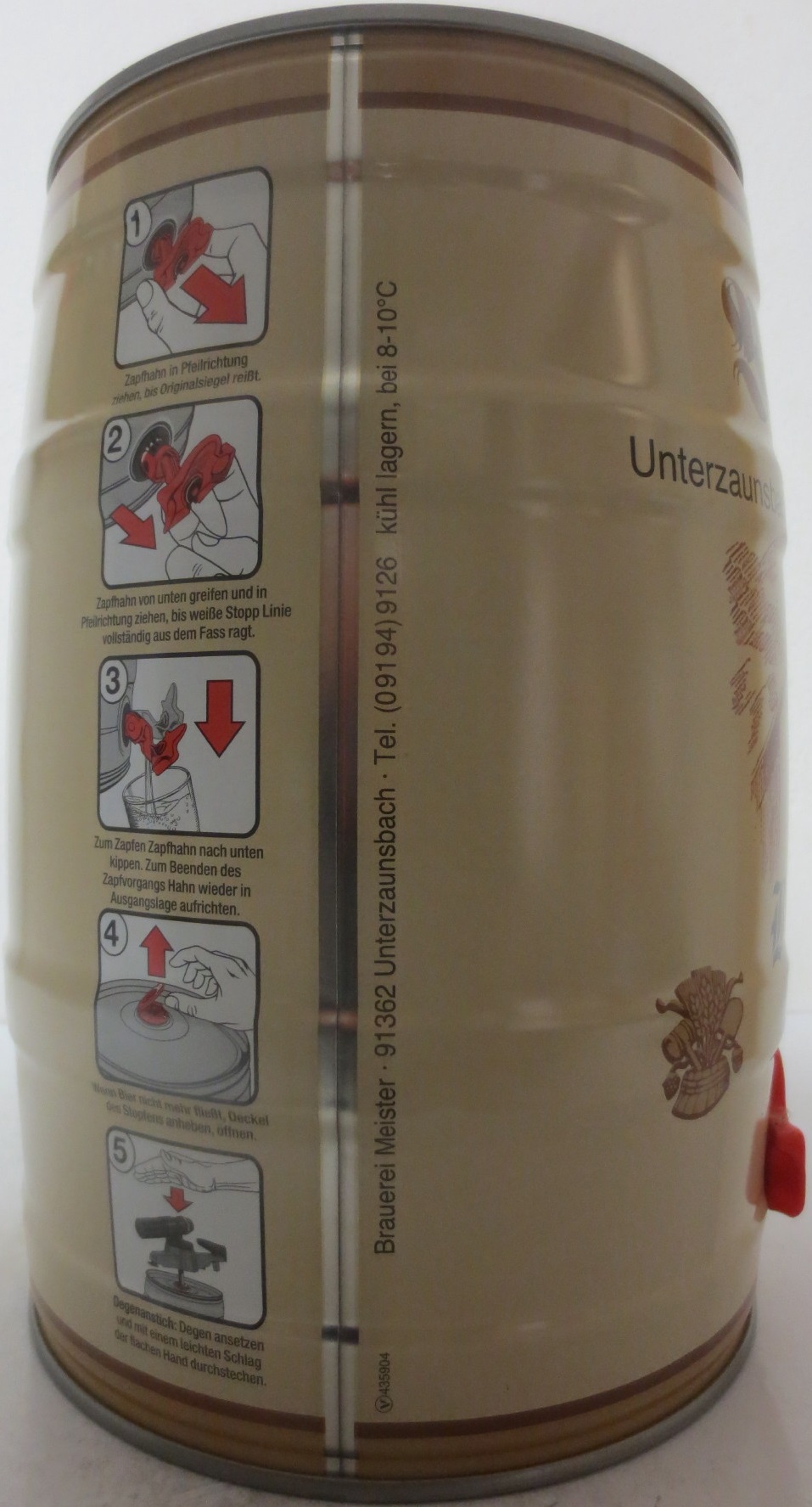 Vollbier Brauerei Meister (5L) Nr.2 