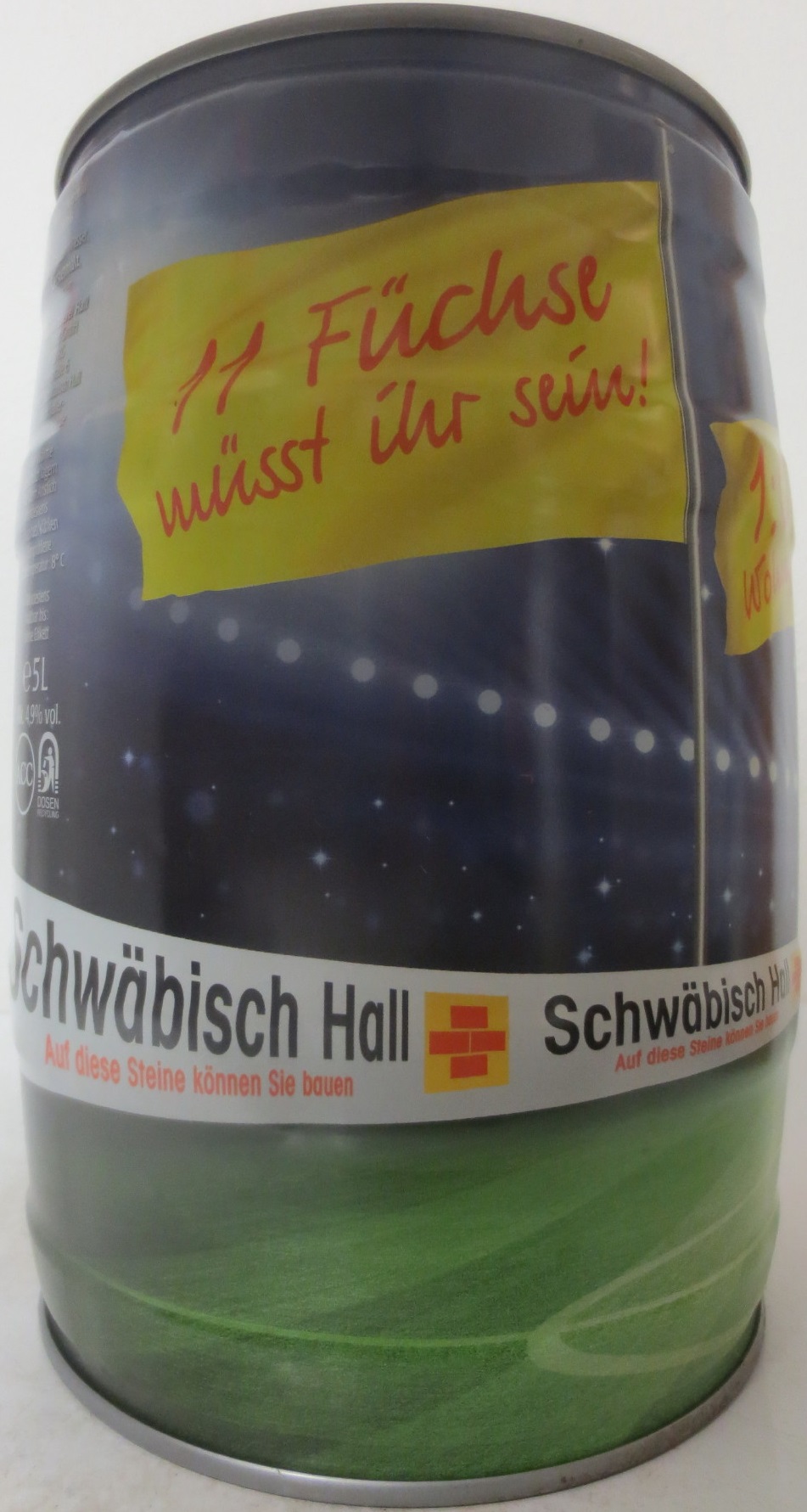 Schwäbisch Hall FEIERN WIE DIE WELTMEISTER. (5L) Nr.1  