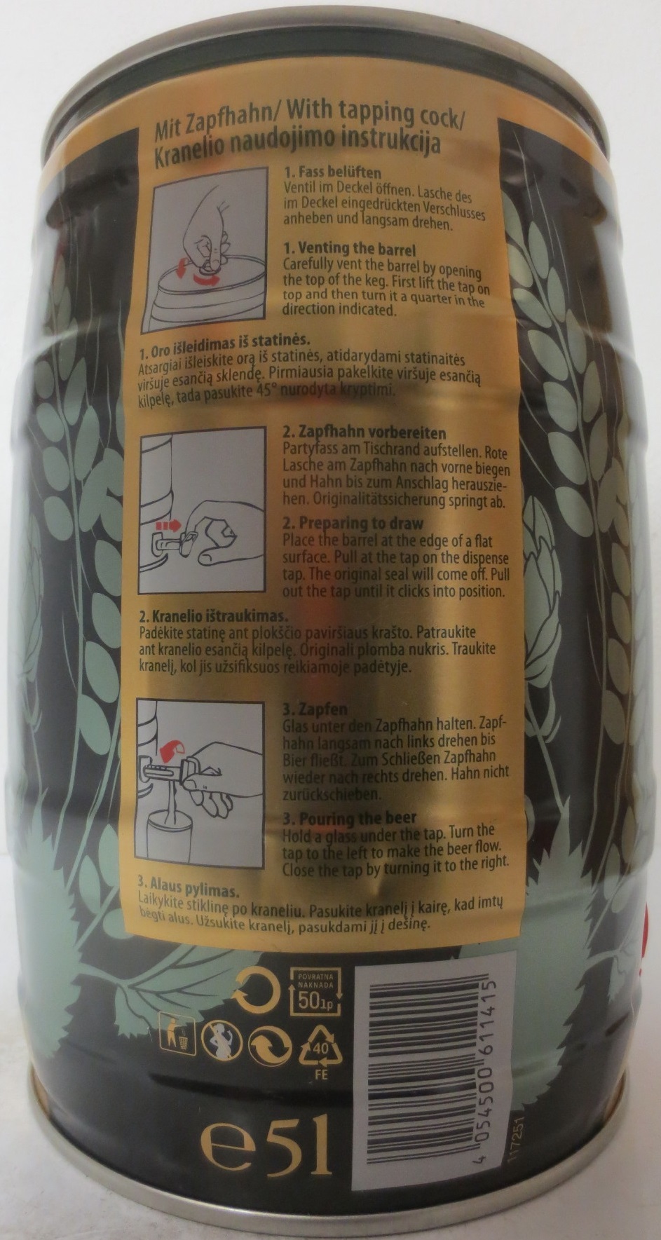 UREICH LUXURIOUS LAGER PREMIUM (5L) Nr.2 