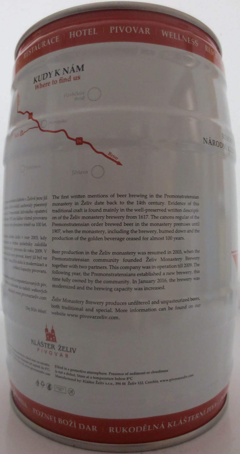 ANNO 1617 KLÁŠTER ŽELIV PIVOVAR (5L) č.3