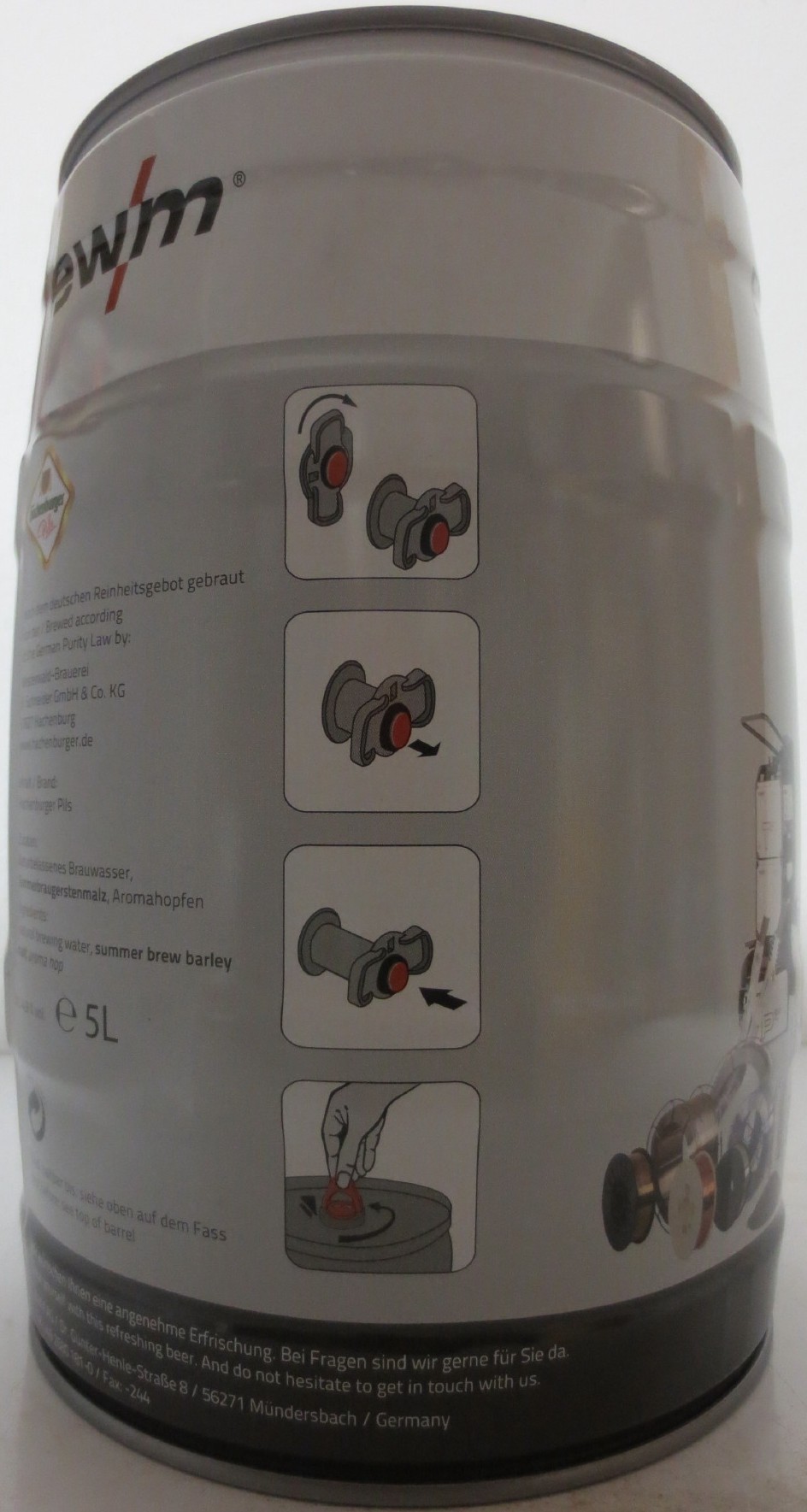 hachenburger Pils ewm (5L) Nr.1 