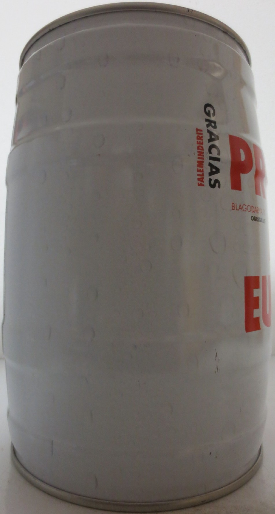 WÜRTH DANKE- BIER EIN PROST AUF EUCH! KÖSZÖNÖM (5L) Nr.1