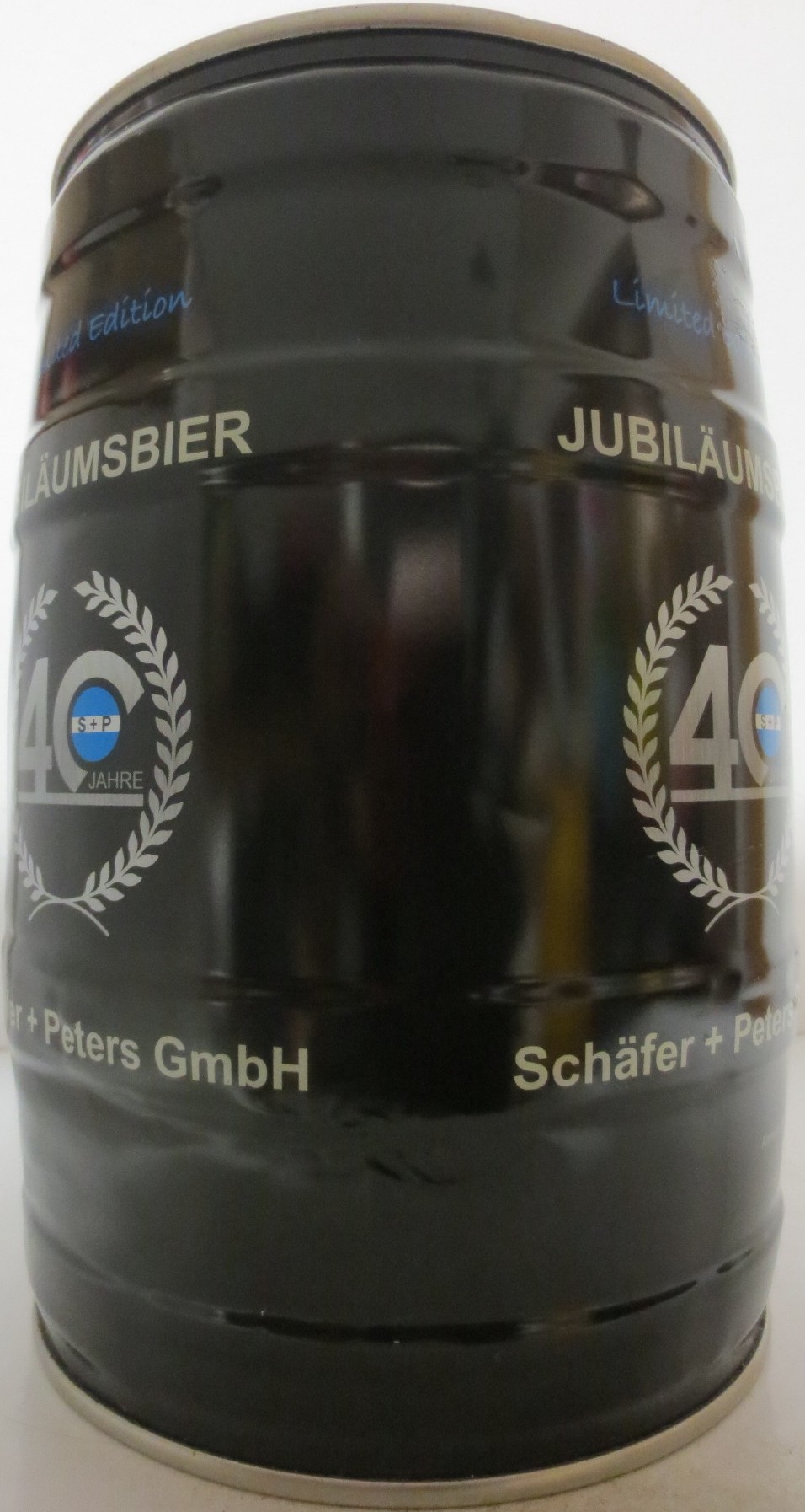Schäfer + Peters GmbH JUBILÄUMSBIER 40 JAHRE (5L) Nr.1
