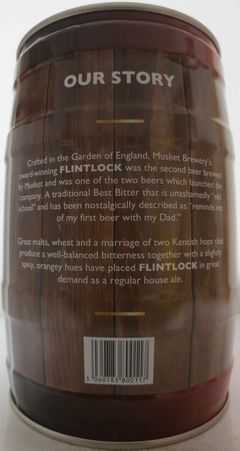 MUSKET BREWERY FLINTLOCK KENTISH BEST BITTER (5L) Nr.1