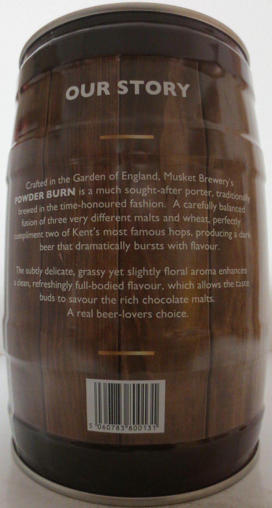 MUSKET BREWERY POWDER BURN KENTISH PORTER (5L) Nr.1