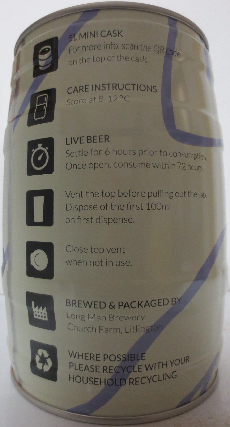 LONG MAN LONG BLONDE Alc. 3.8% Vol. (5L) Nr.1