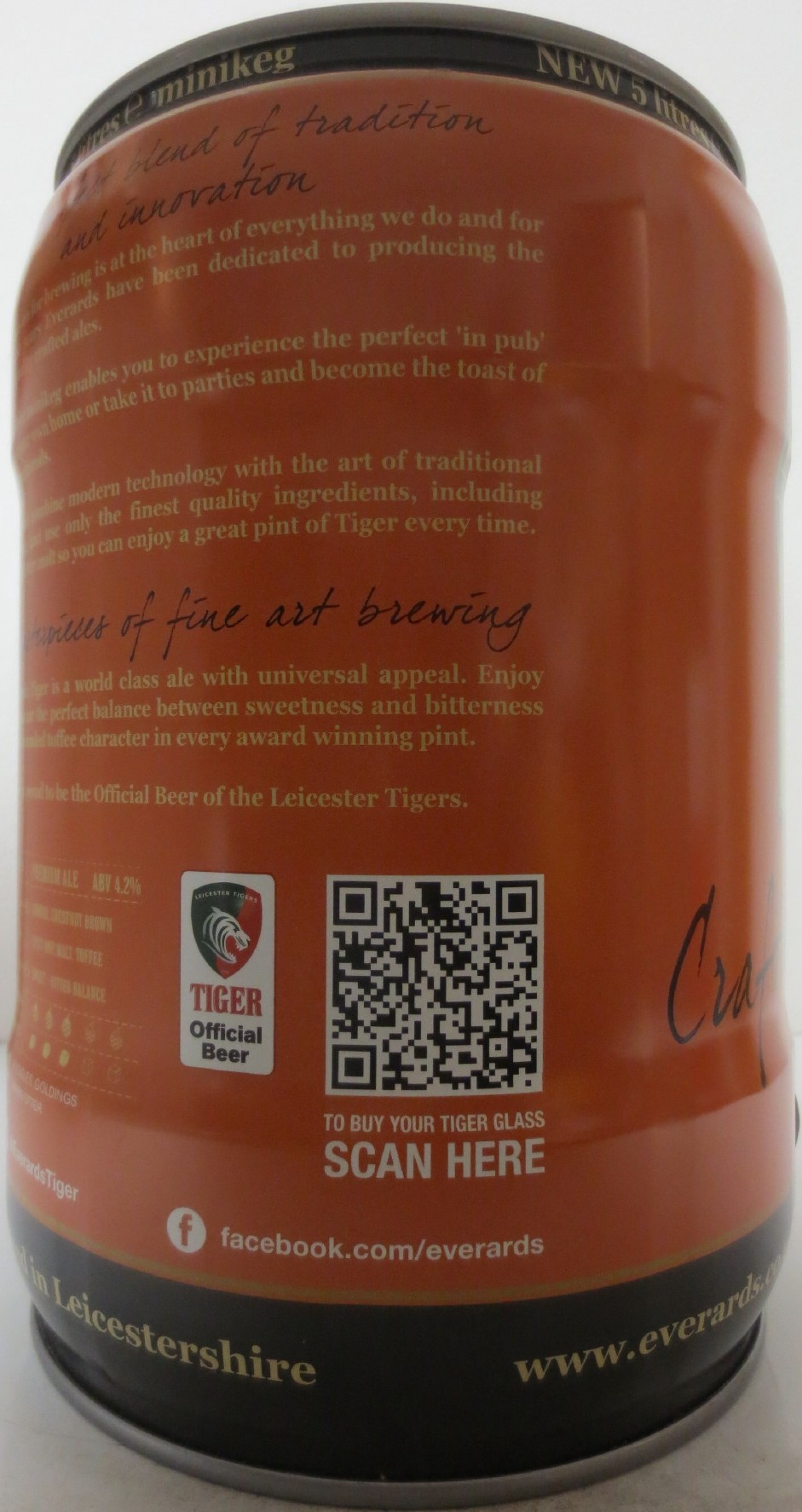 EVERARDS TIGER Crafted perfecti (5L) Nr.1 