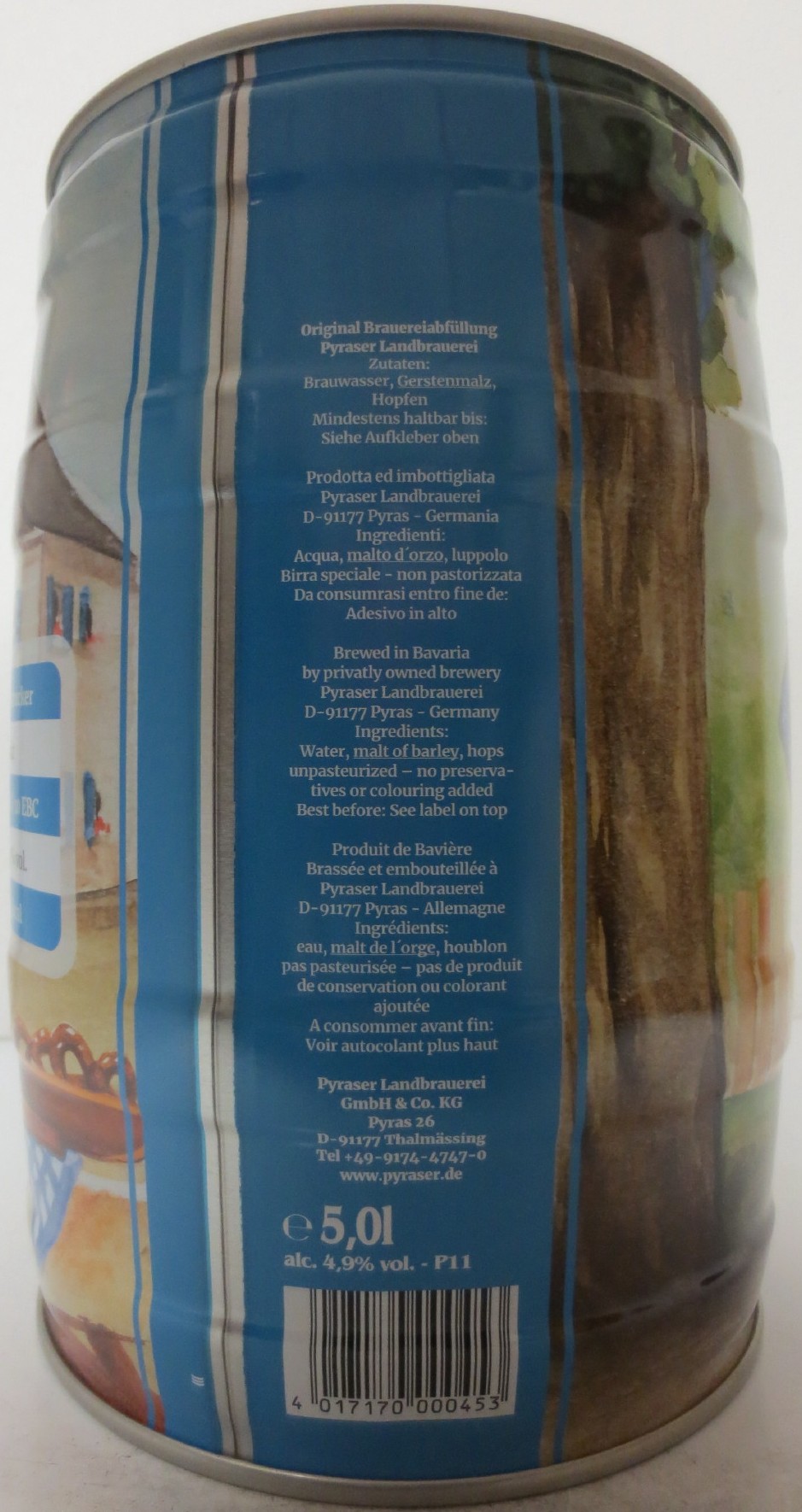 Pyraser Helles Angenehm frisch und mild (5L) Nr.1 