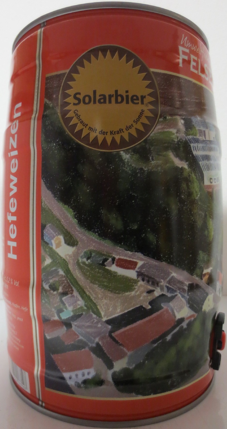 FELSEN BRÄU Solarbier Hefeweizen (5L) Nr.1 