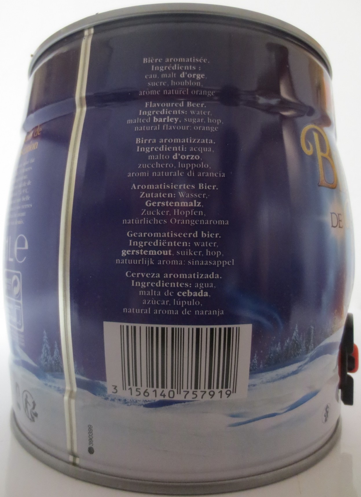 METEOR BIÉRE DE NÖEL (3,1L) Nr.1