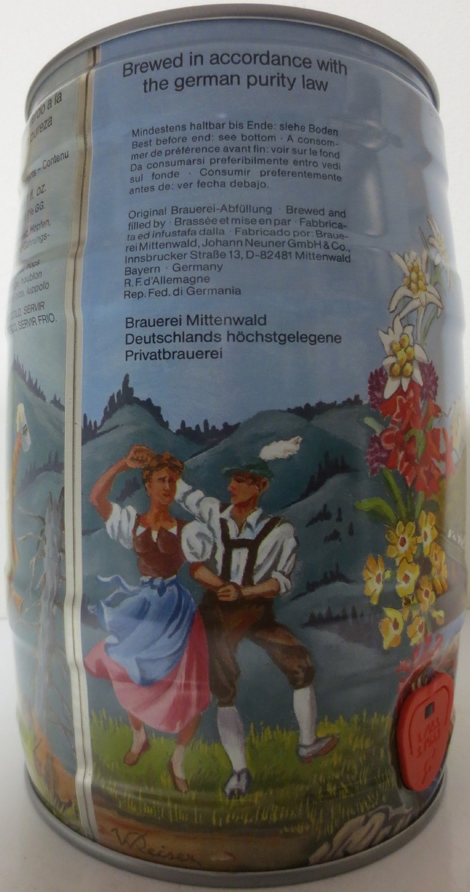Mittenwalder Bier (5L) Nr.1 (summer) 