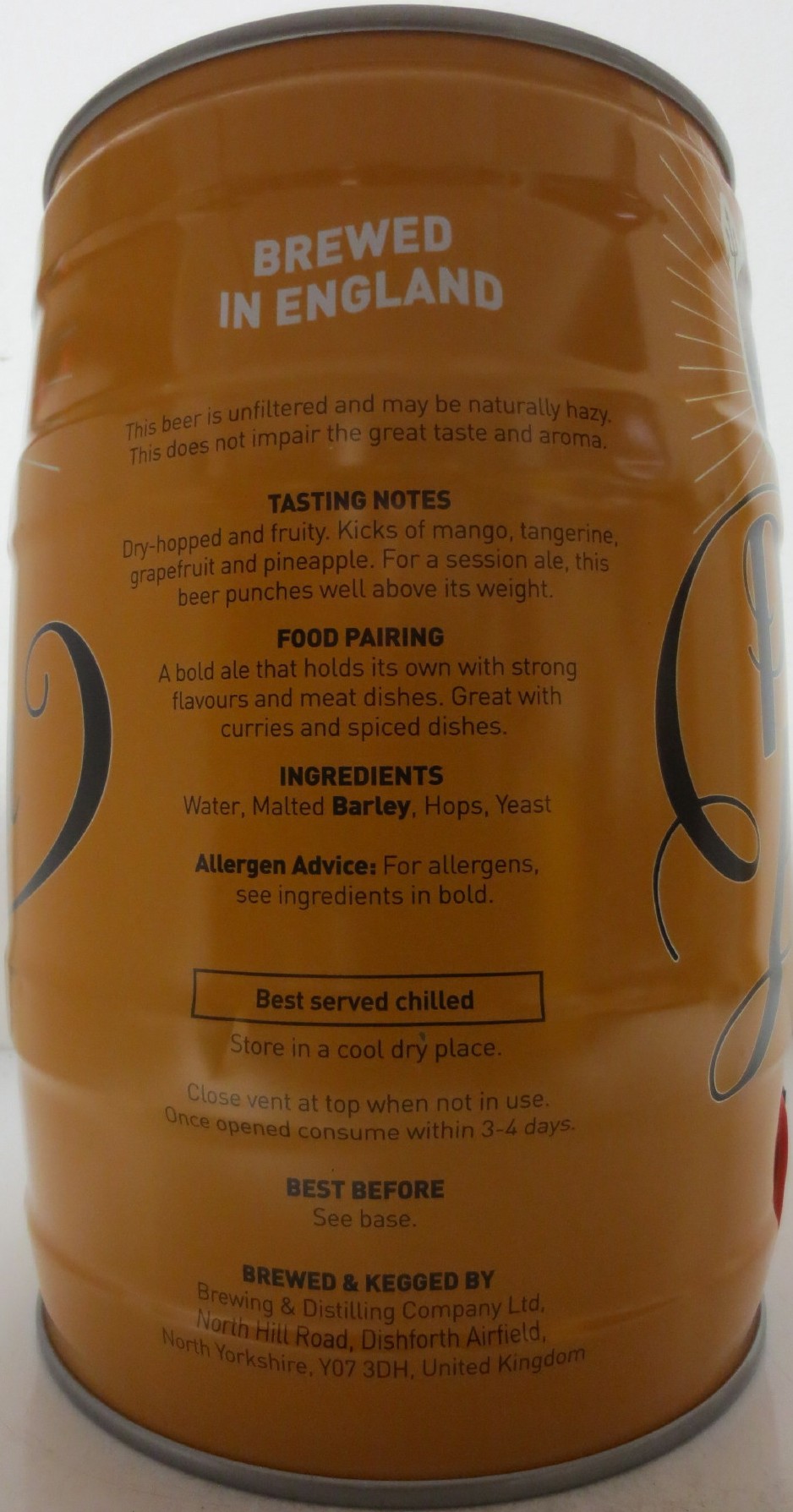 BAD Co Pale Aura PALE ALE (5L) Nr.1 