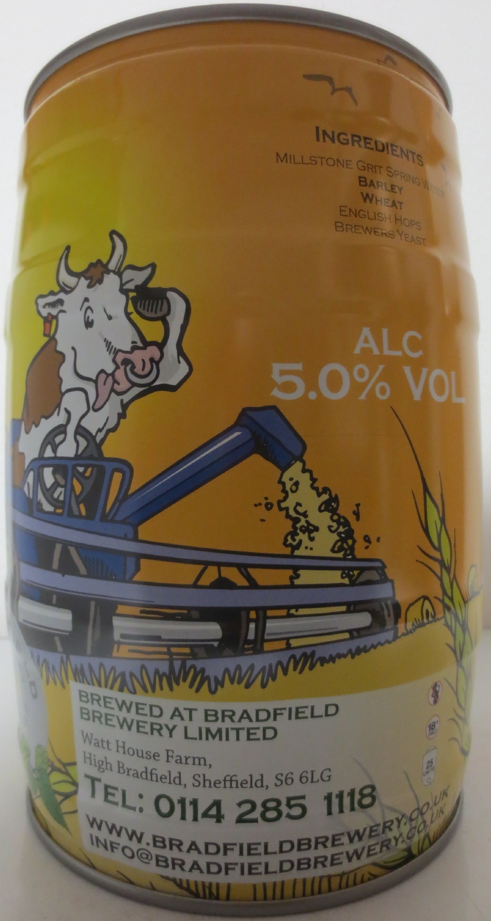 BRADFIELD BREWERY FARMERS PALE ALE (5L) Nr.1 