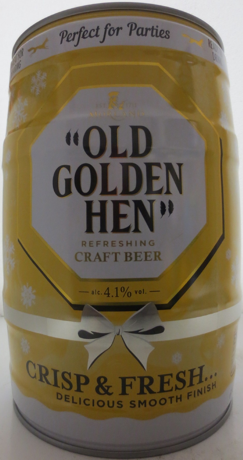 MORLAND OLD GOLDEN HEN REFRESHING CRAFT BEER (5L) Nr.4