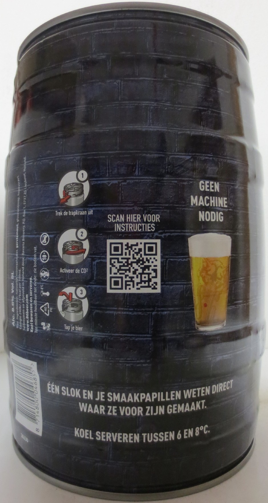8.6 ORIGINAL INTENSE BLOND BEER (5L) Nr.1 
