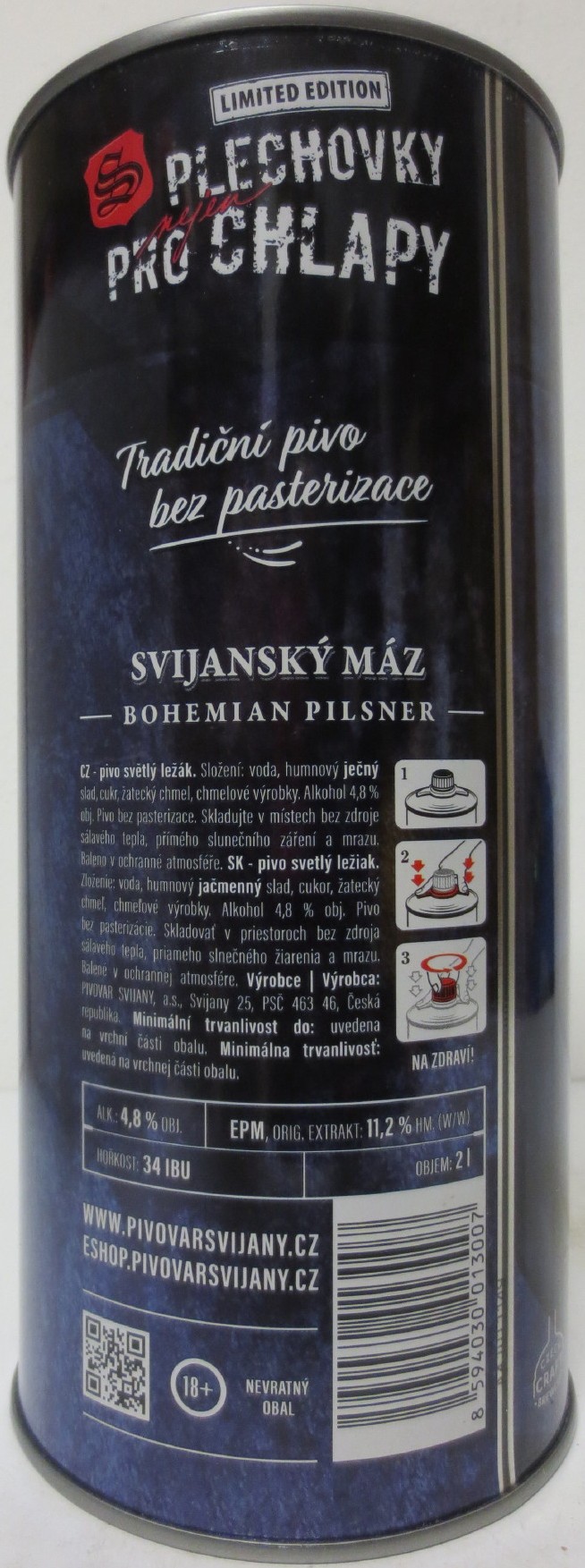 Svijany SVIJANSKÝ MÁZ FANDIA HOKEJU 2024 (200cl) č.1