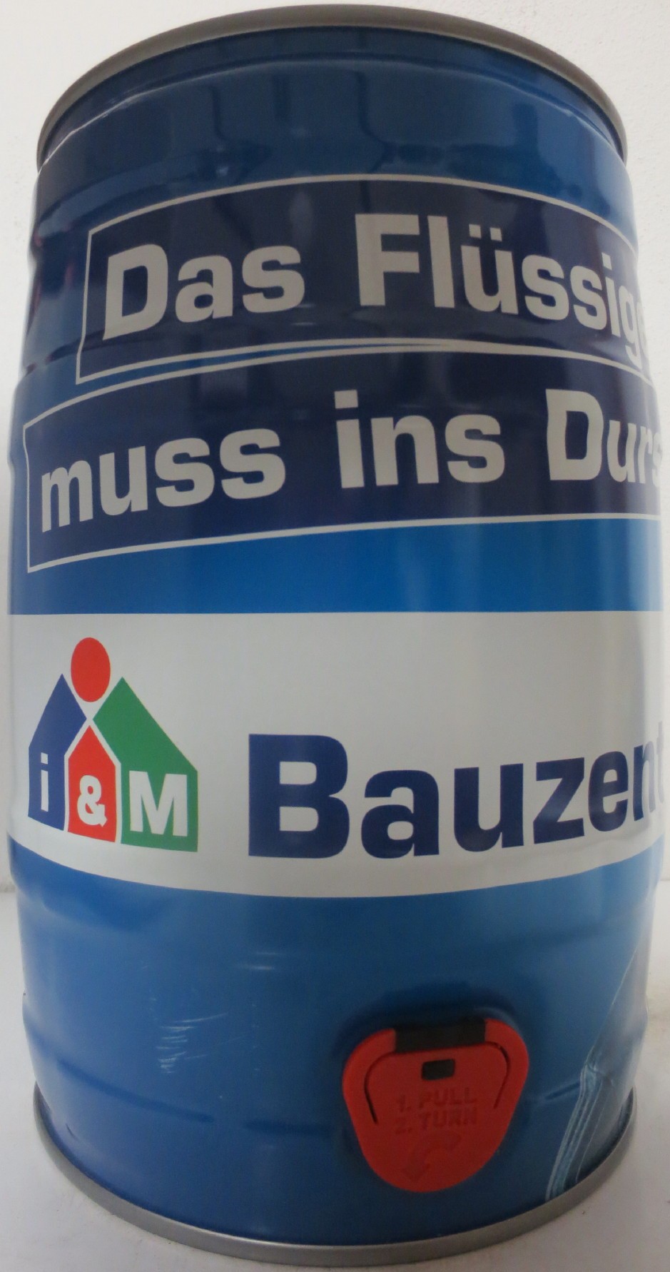 Bauzentrum Das Flüssige muss ins Durstige! (5L) Nr.1 