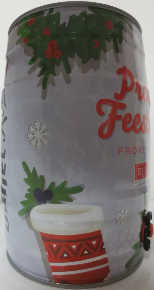 Gaffel Kölsch Prettige Feestvagen FROHE FEIERTAGE EVESSING (5L) Nr.1 