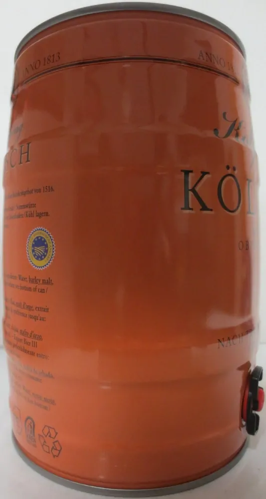 Kolping Kölsch REIN OBERGARIG NACH TRADITIONELLER BRAUART (5L) Nr.2