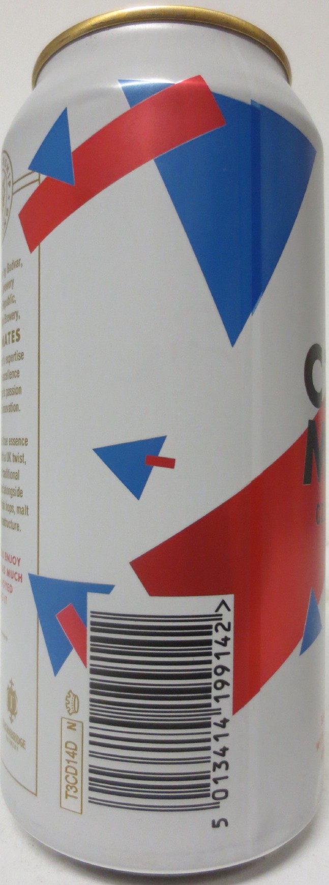 BUDWEISER Budvar CZECH MATES CZECH - STYLE LAGER (44cl) (B/O) č.1 