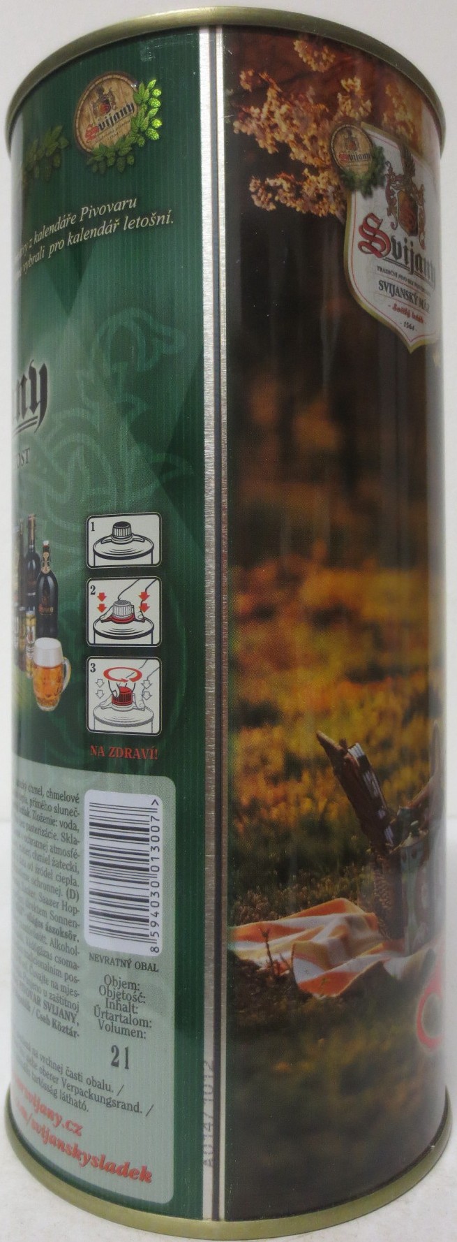Svijany SVIJANSKÝ MÁZ dívky z kalendáře -No. 04/2020 (200cl)