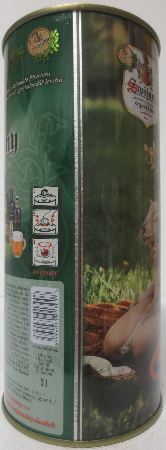 Svijany SVIJANSKÝ MÁZ dívky z kalendáře -No. 05/2020 (200cl)