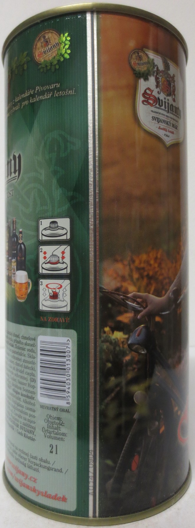 Svijany SVIJANSKÝ MÁZ dívky z kalendáře -No. 08/2020 (200cl)