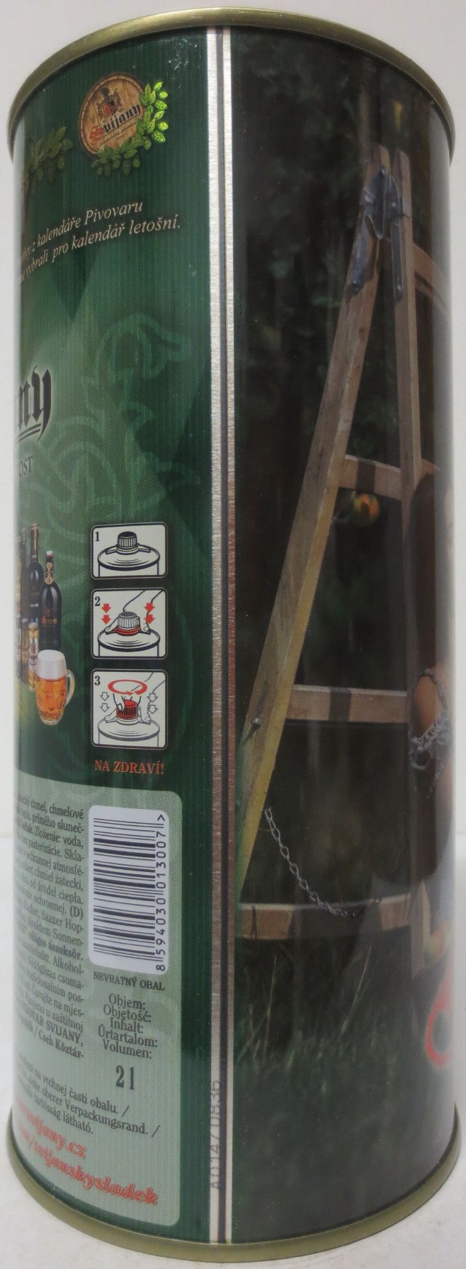 Svijany SVIJANSKÝ MÁZ dívky z kalendáře -No. 09/2020 (200cl)
