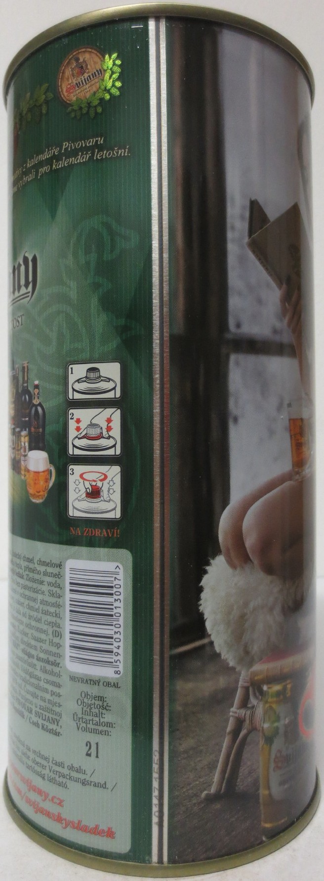 Svijany SVIJANSKÝ MÁZ dívky z kalendáře -No. 012/2020 (200cl)