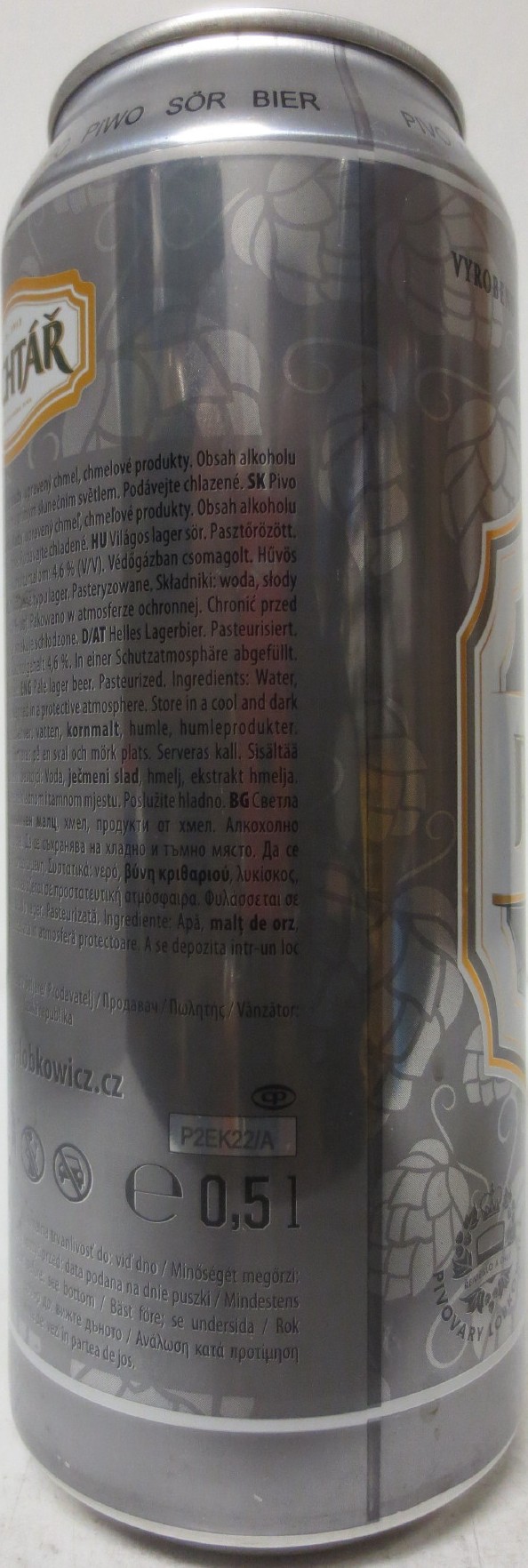 RYCHTÁŘ 11 PIVO SVĚTLÝ LEŽÁK (CZ) (50cl) (B/O) č.2