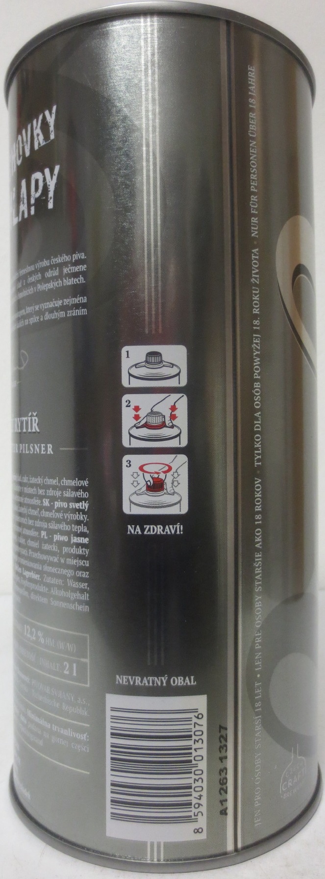 Svijany SVIJANSKÝ RYTÍŘ Tradiční pivo bez pasterizace 12 III (200cl) č.1