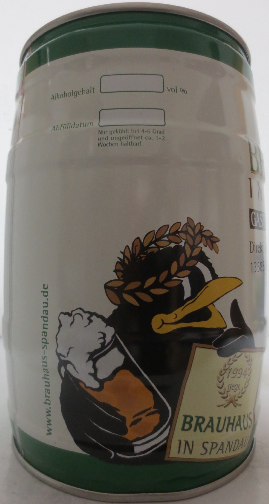 BRAU HAUS IN SPANDAU 5 Liter (5L) Nr.3 