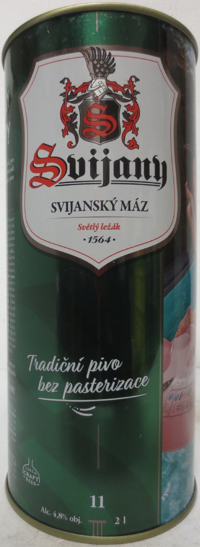 Svijany SVIJANSKÝ MÁZ dívky z kalendáře NO. 07/2021 (200cl)