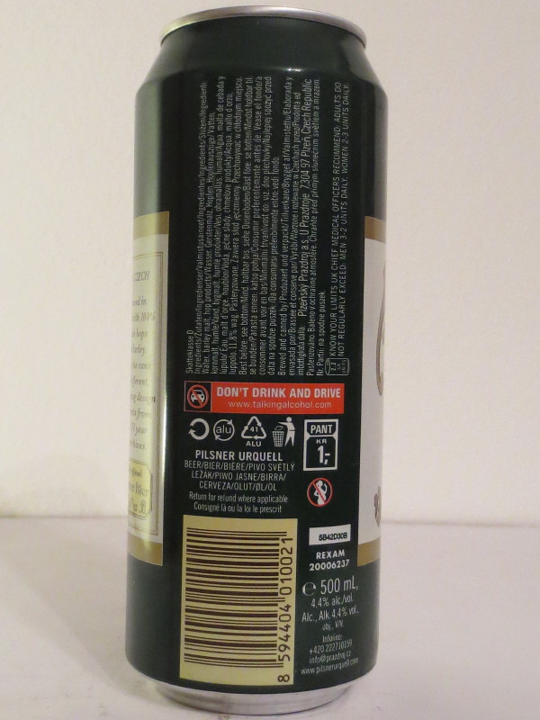 Pilsner Urquell (50cl) RETRO SET 2 Nr.2 (B/O)