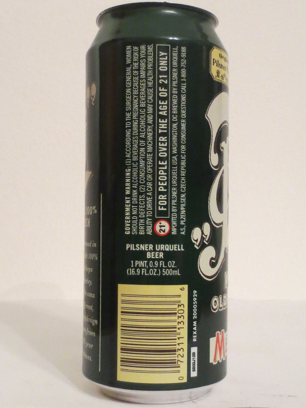 Pilsner Urquell (50cl) RETRO SET 1 Nr.1 (B/O)