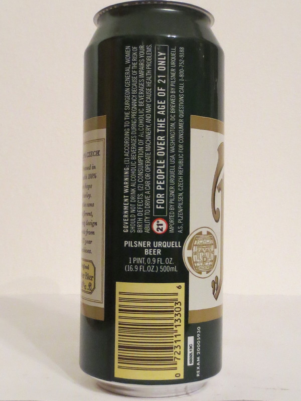 Pilsner Urquell (50cl) RETRO SET 1 Nr.2 (B/O)