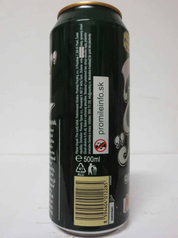 Prazdroj v PLZNI OLDŘICH BIBRDLIK KLADNO (50cl) (B/O) č.1