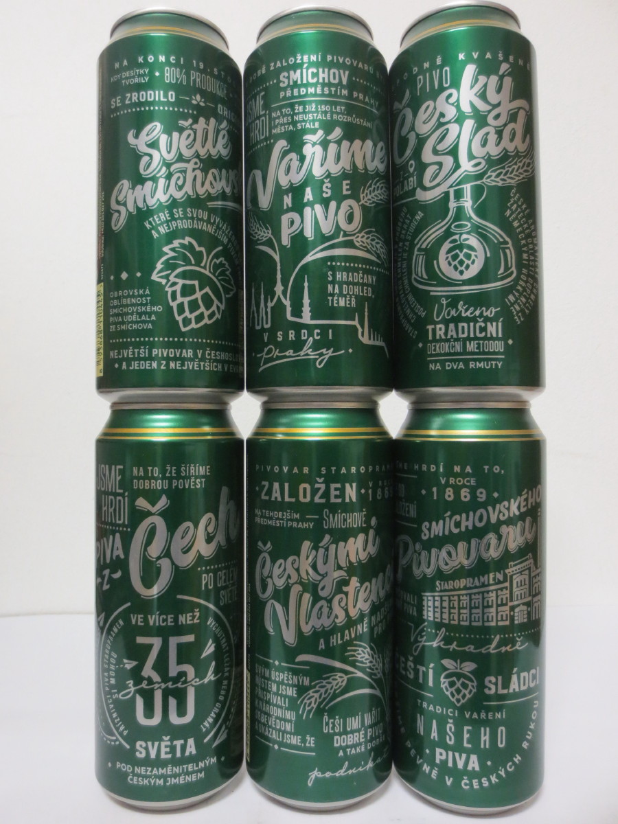 Staropramen - Výčepní - kompletní série 2017 (50cl) (B/O)