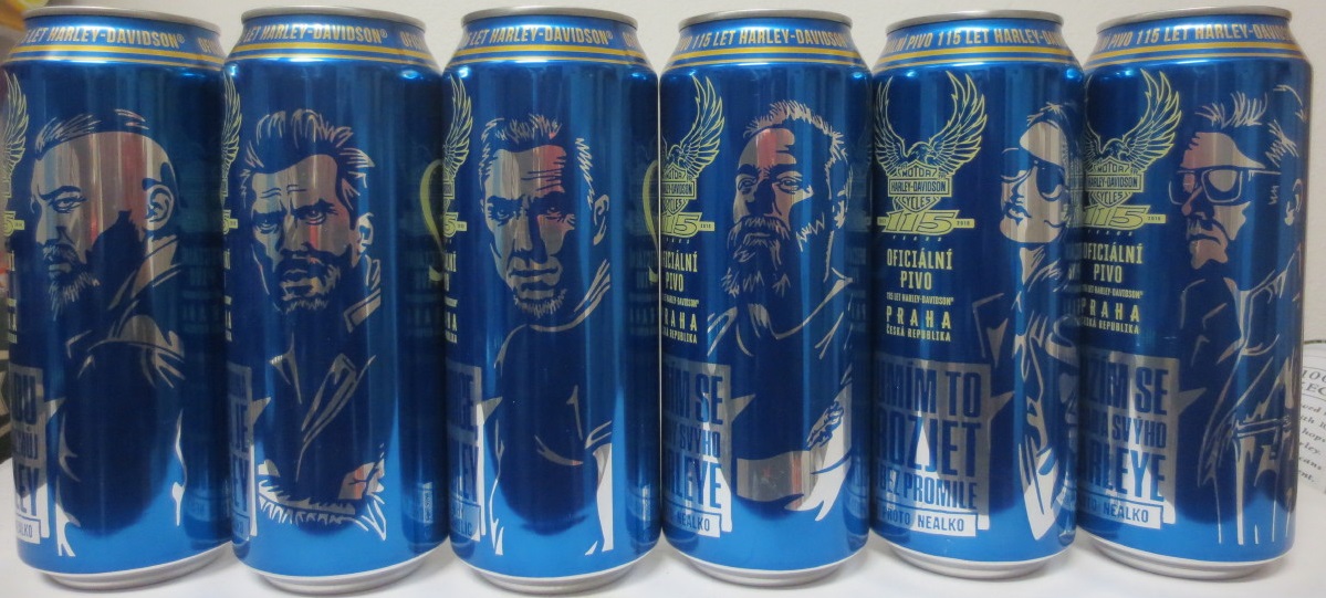 Staropramen NEALKO 6 cans HARLEY (50cl) (B/O) č.2