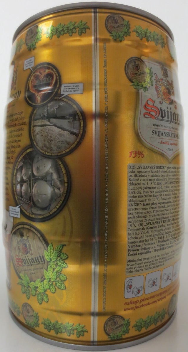 Svijany SVIJANSKÝ KNÍŽE - světlý speciál - 1564 -