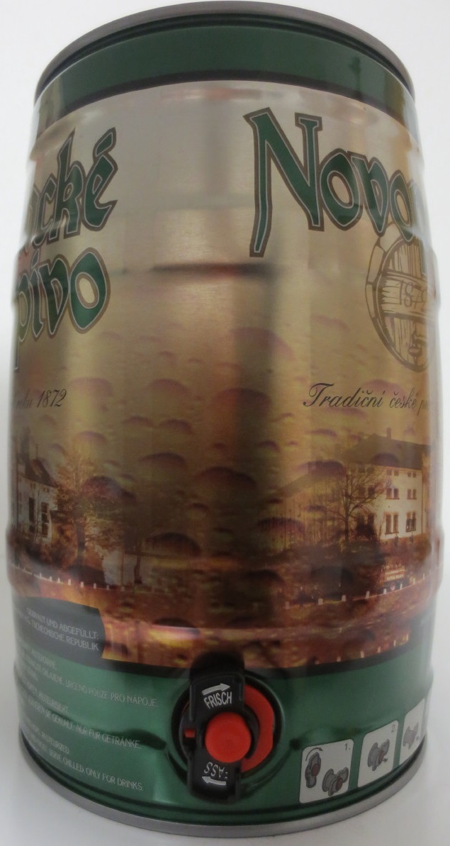 Novopacké pivo Tradiční české pivo od roku 1872 č.3
