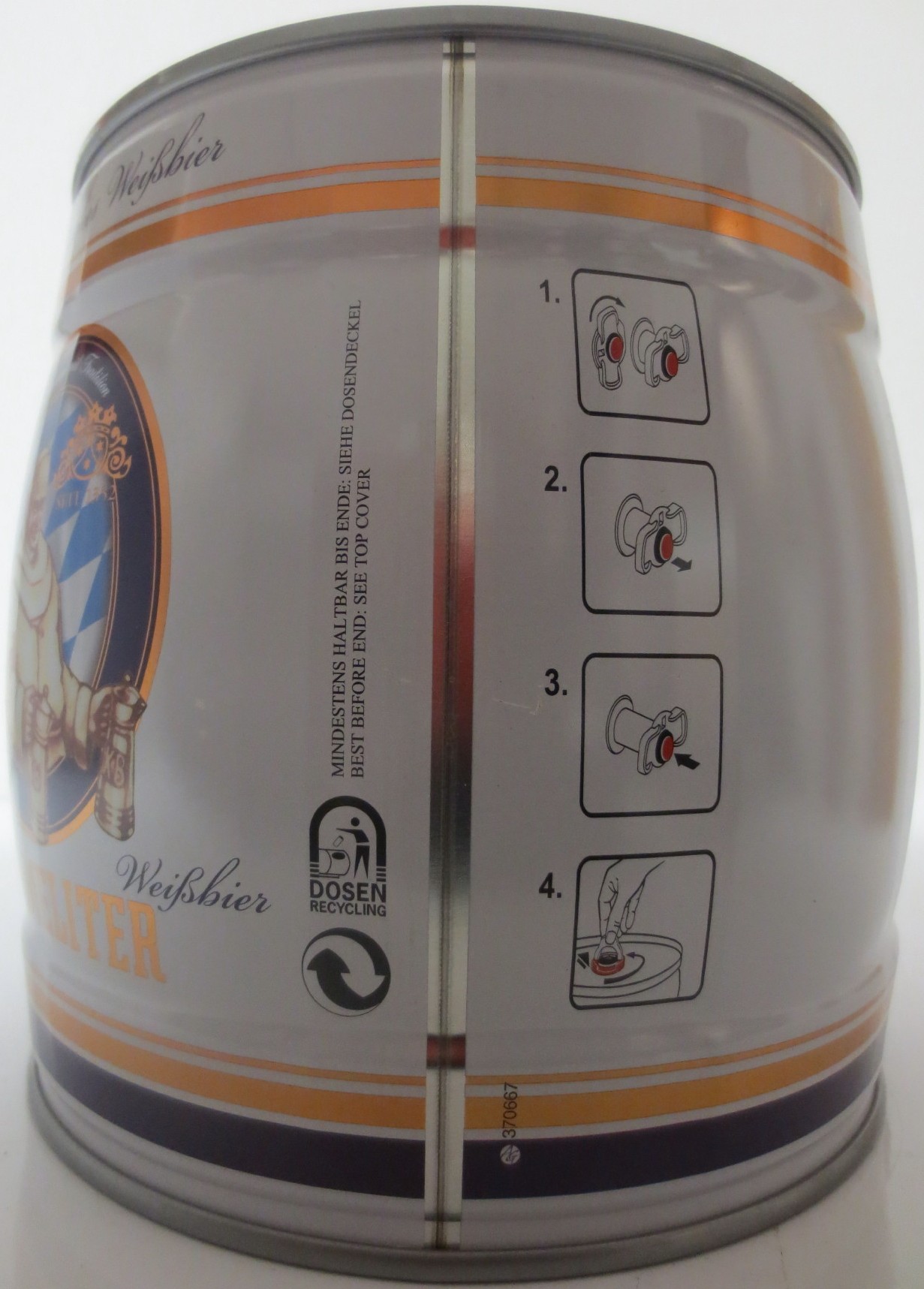 KARMELITER Weißbier Bayrisches Weißbier (3,1L) Nr.1