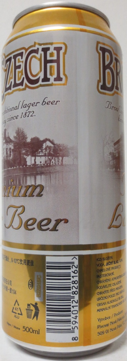 BROUCZECH Premium Lager Beer (B/O) č.2