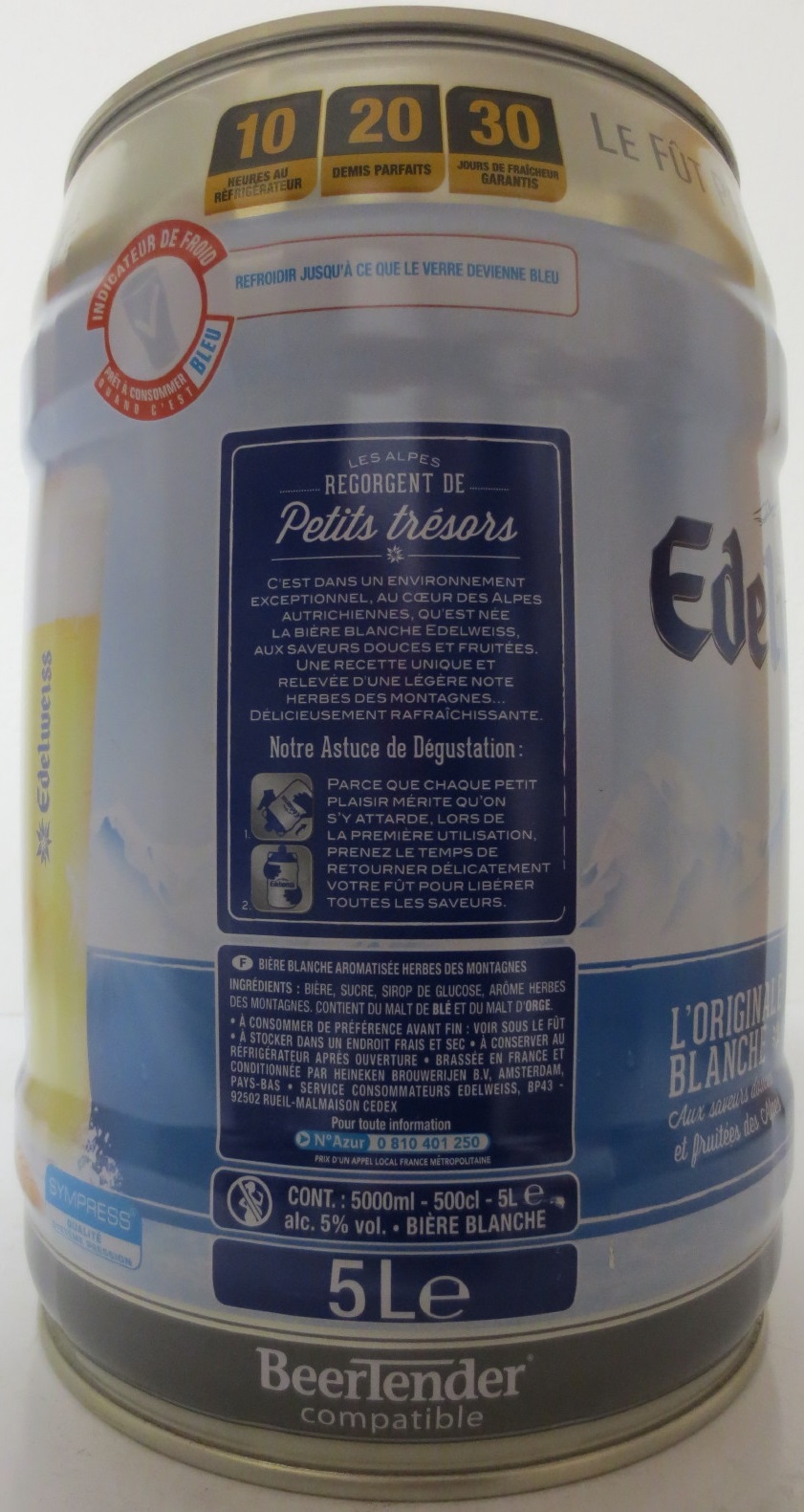 Edelweiss L´ORIGINALE BLANCHE (5L) Nr.1