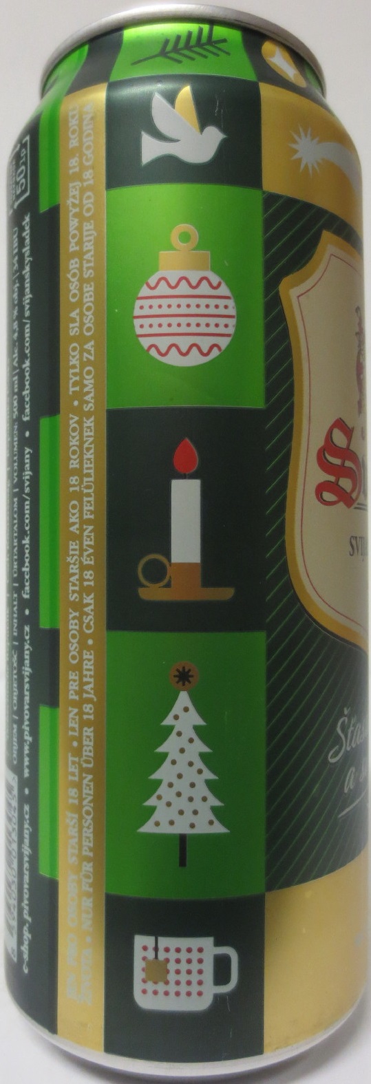 Svijany SVIJANSKÝ MÁZ šťastné, veslé a Svijanské! (0,5L) (B/O)